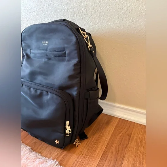 Ju-Ju-Be New Classic Black Diaper Bag - Picture 4 of 8